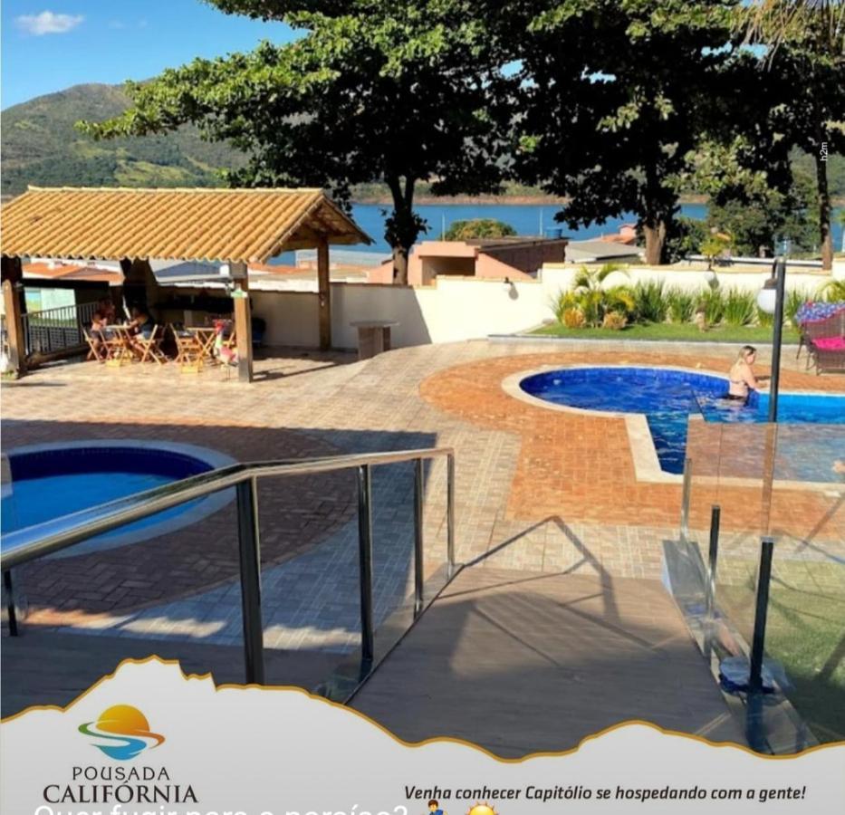 Pousada California Hotel Capitolio Ngoại thất bức ảnh