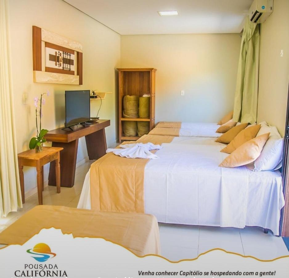 Pousada California Hotel Capitolio Ngoại thất bức ảnh