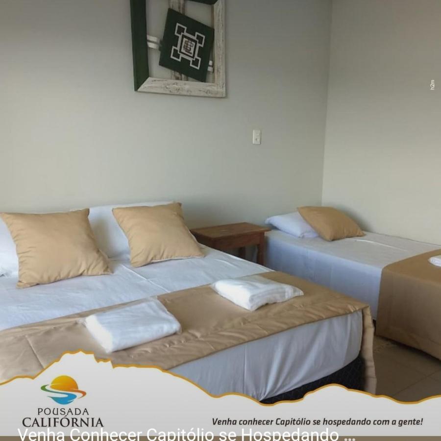Pousada California Hotel Capitolio Ngoại thất bức ảnh